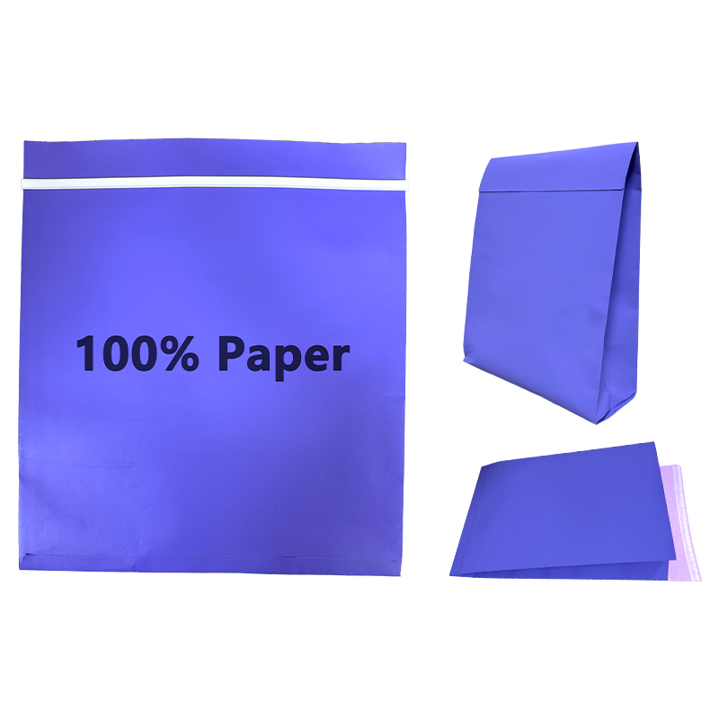 Zeal X пуска рециклирана хартиена торба със страничен ръб за устойчива доставка с голям капацитет