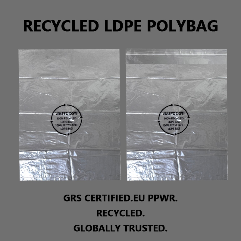 Zeal X пуска GRS-сертифицирани рециклирани полиетиленови торбички от LDPE в подкрепа на целите за устойчиво опаковане