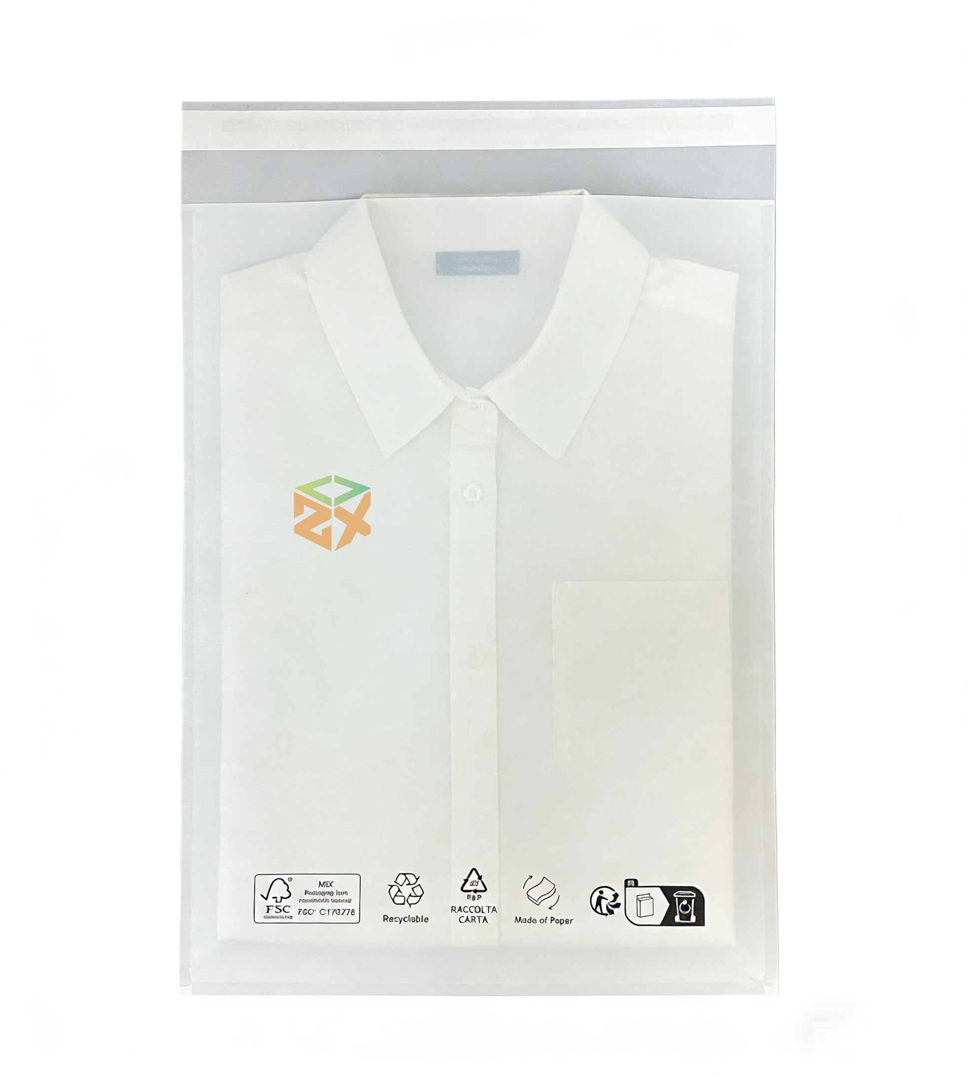 Персонализирани екологично чисти хартиени торби от пергамин