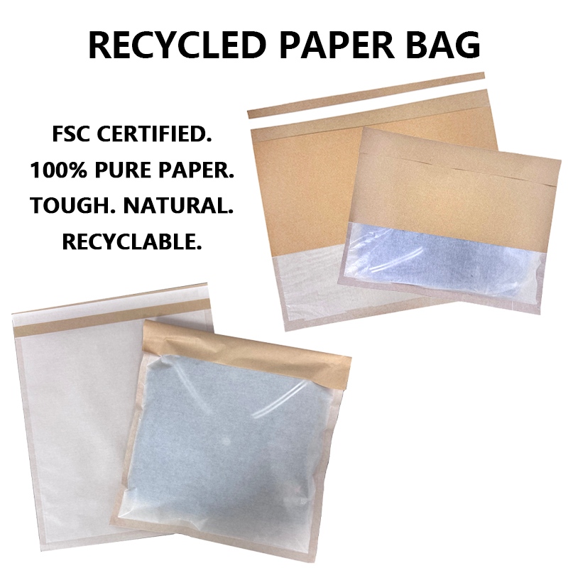 Recycled paper bag